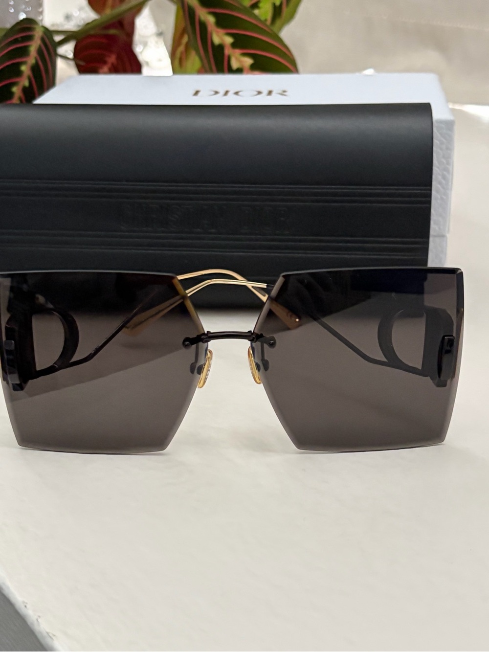 Dior Women’s Black Shield Sunglasses